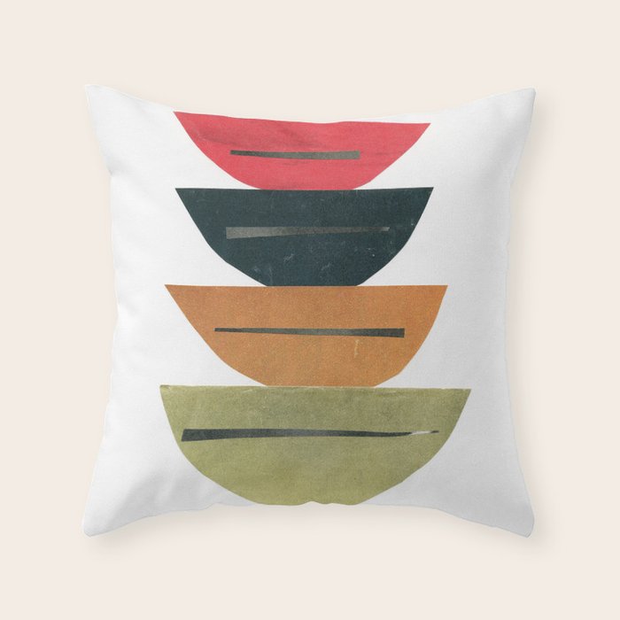 Abstract 013 Throw Pillow Gallery Image 1