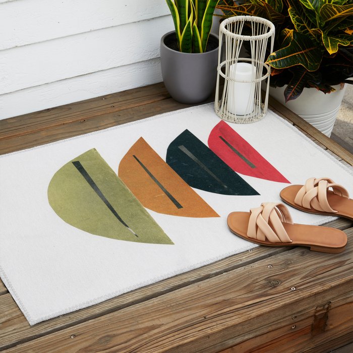 Abstract 013 Outdoor Rug Gallery Image 2