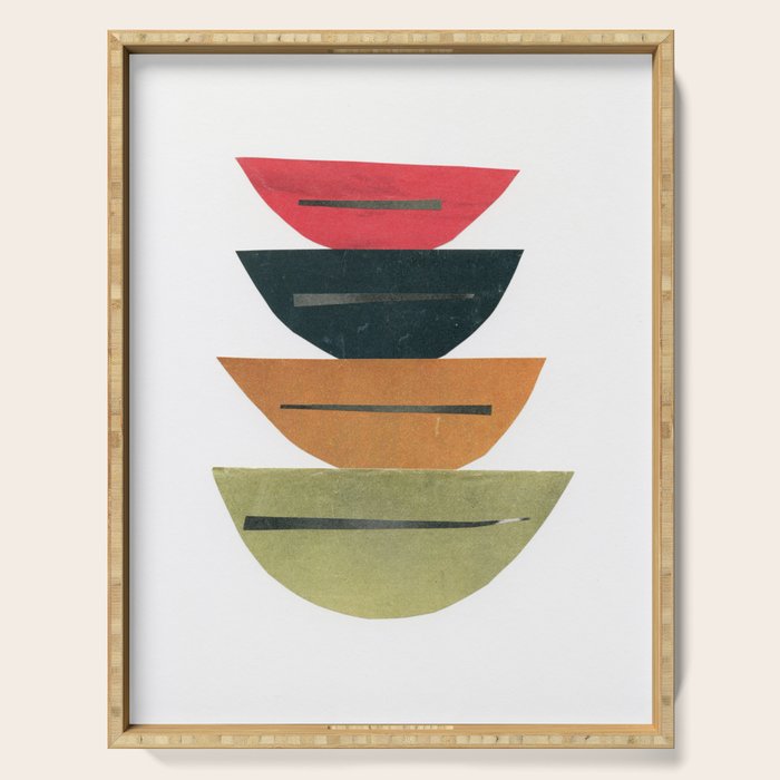 Abstract 013 Serving Tray Gallery Image 1