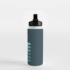 Minimalist ocean Water Bottle Gallery Image 2