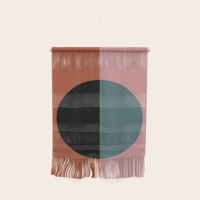 Color Block Abstract V Wall Hanging Gallery Image 1
