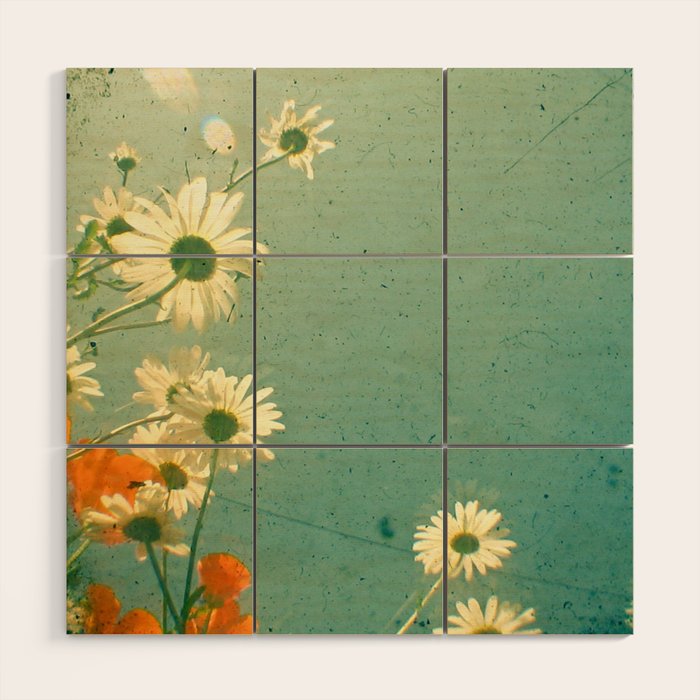Daisy Wood Wall Art Gallery Image 1
