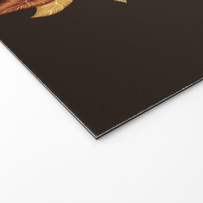 Autumn Jungle Tiger Welcome Mat Gallery Image 2