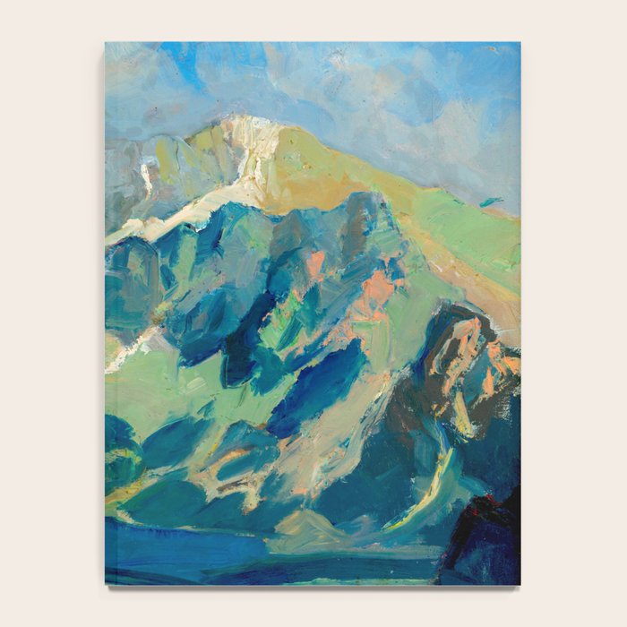 Mountain Landscape Oil Painting Notebook Gallery Image 4