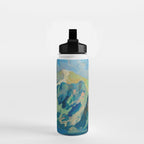 Mountain Landscape Oil Painting Water Bottle Gallery Image 2