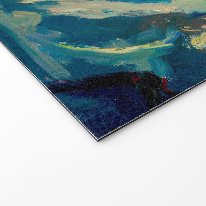 Mountain Landscape Oil Painting Welcome Mat Gallery Image 2