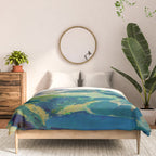 Mountain Landscape Oil Painting Comforter Gallery Image 3