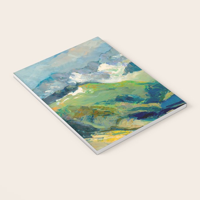 Mountain Landscape Oil Painting Notebook Gallery Image 3