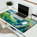 Mountain Landscape Oil Painting Desk Mat Gallery Image 2