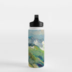 Mountain Landscape Oil Painting Water Bottle Gallery Image 3