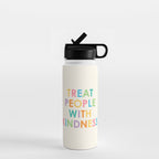 Treat People With Kindness Water Bottle Gallery Image 1