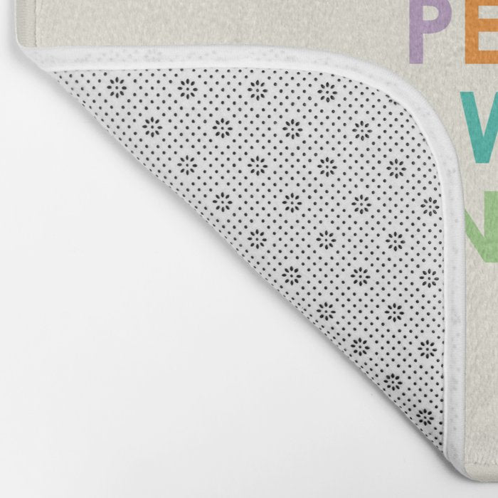 Treat People With Kindness Bath Mat Gallery Image 2