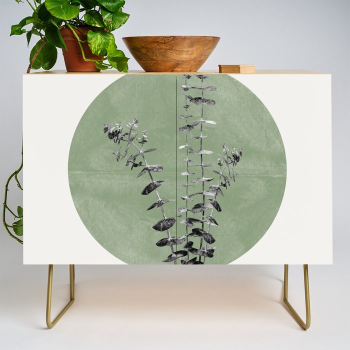 Flowers And Green Moon Credenza Gallery Image 1