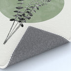 Flowers And Green Moon Rug Gallery Image 4