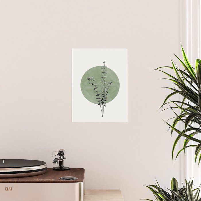Flowers And Green Moon Poster Gallery Image 2