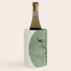 Flowers And Green Moon Wine Chiller Gallery Image 2