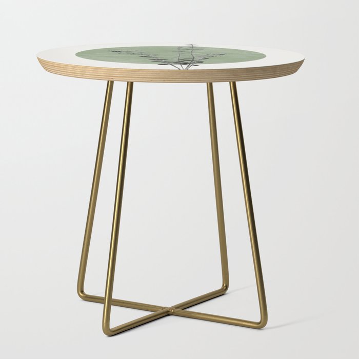 Flowers And Green Moon Side Table Gallery Image 1