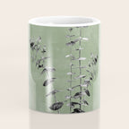 Flowers And Green Moon Coffee Mug Gallery Image 4