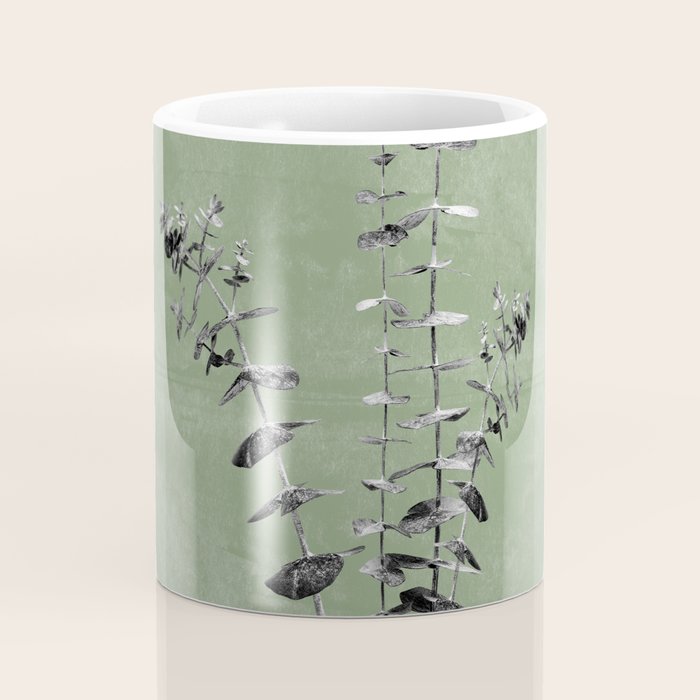 Flowers And Green Moon Coffee Mug Gallery Image 4