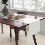 Flowers And Green Moon Table Runner Gallery Image 2