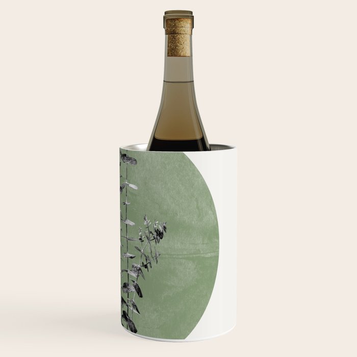 Flowers And Green Moon Wine Chiller Gallery Image 3