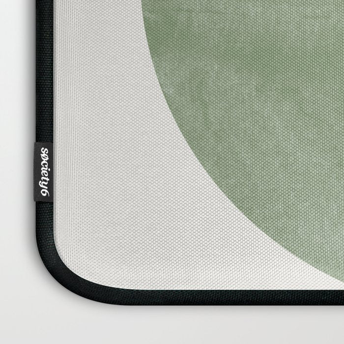 Flowers And Green Moon Laptop Sleeve Gallery Image 3