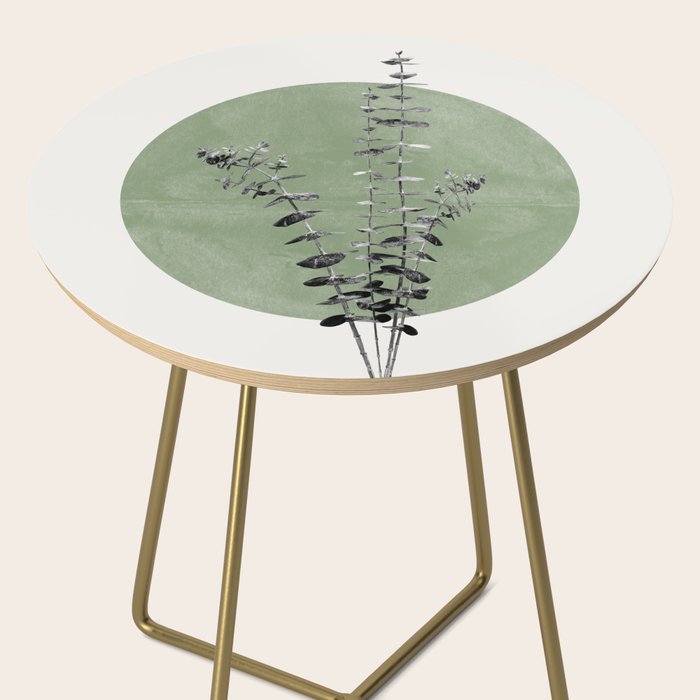 Flowers And Green Moon Side Table Gallery Image 2