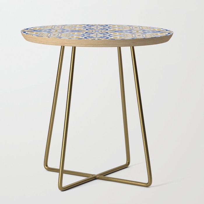 Intricate Ornamentals tiles NS Side Table Gallery Image 1