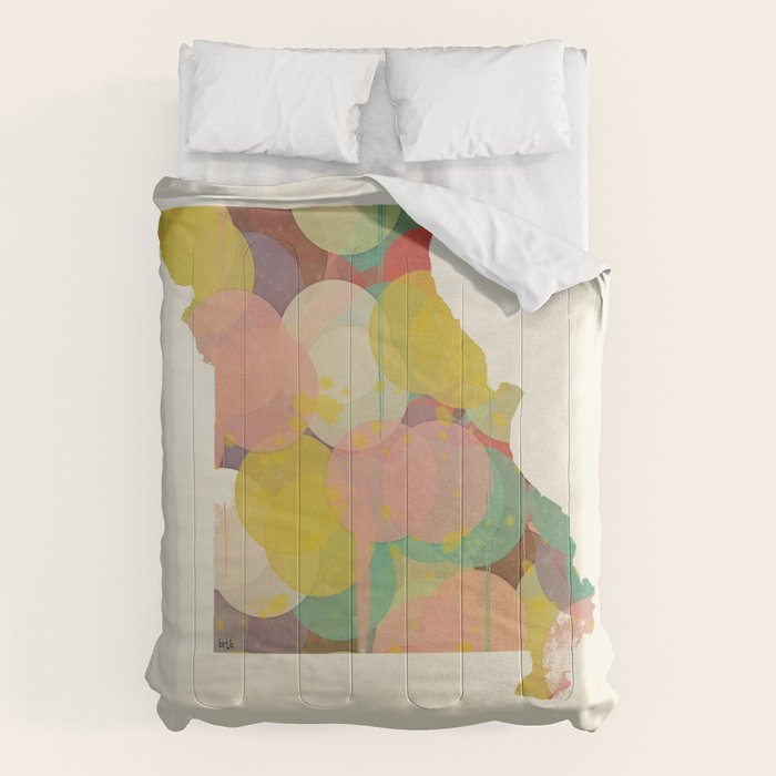 Missouri state map modern Comforter Gallery Image 6
