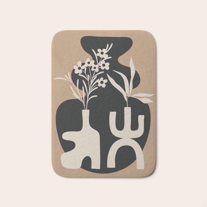 Abstract Blooms 6 Bath Mat Gallery Image 1