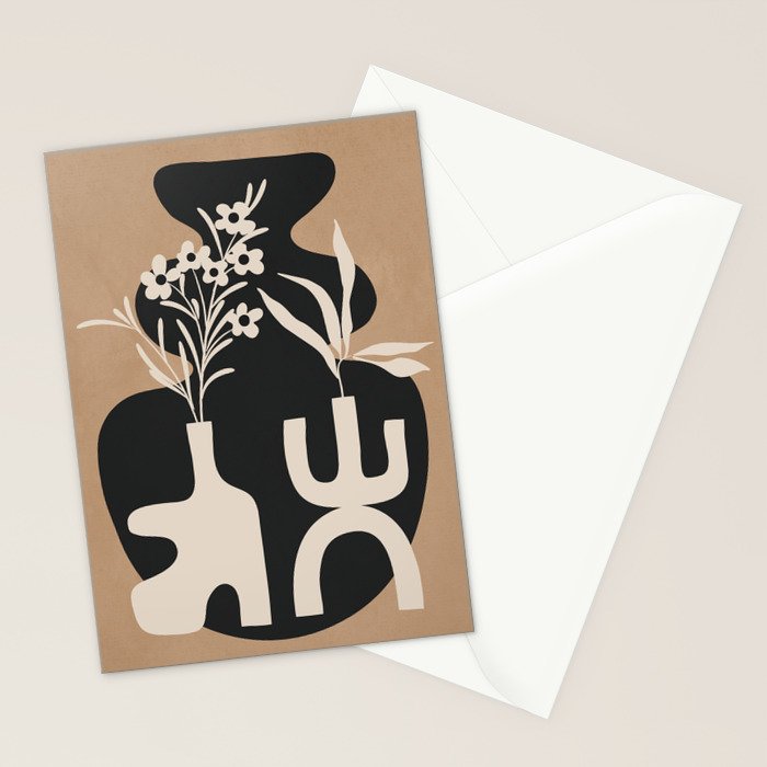 Abstract Blooms 6 Stationery Card Gallery Image 2