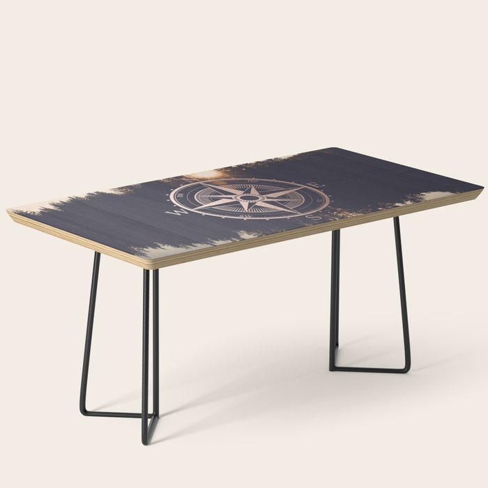 Rose Gold Compass Forest Coffee Table Gallery Image 1