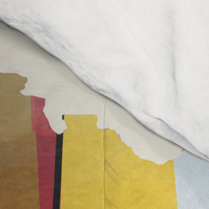 Minnesota state map modern Comforter Gallery Image 4