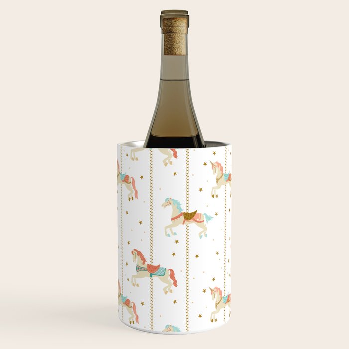 Carousel Horses Wine Chiller Gallery Image 3