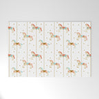 Carousel Horses Welcome Mat Gallery Image 1