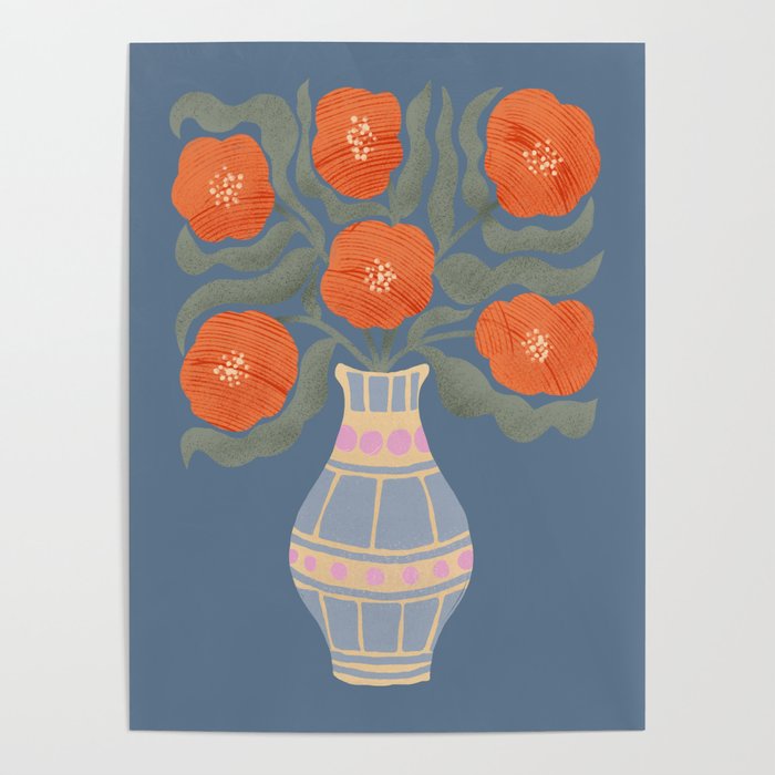 Flowers In A Vase Poster Gallery Image 4