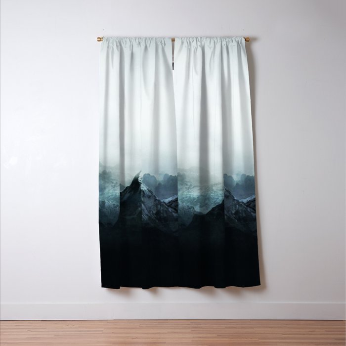 Mountain Peaks Window Curtain Gallery Image 3