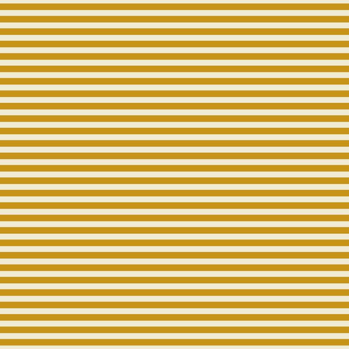 Narrow Stripes in Mustard Ochre and Cream Coffee Mug Gallery Image 2
