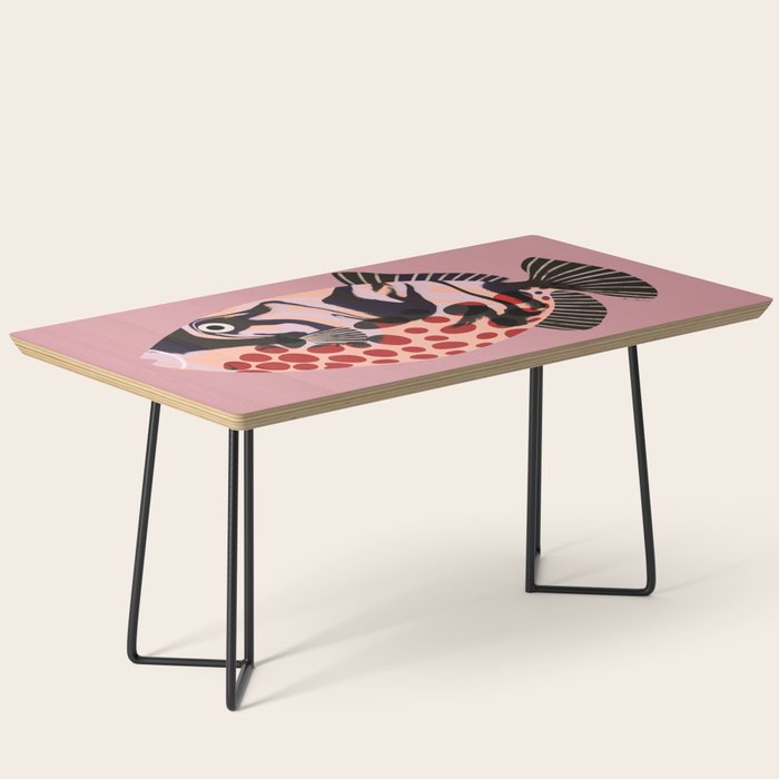 Tropical Fish with Red Polka Dots Coffee Table Gallery Image 1