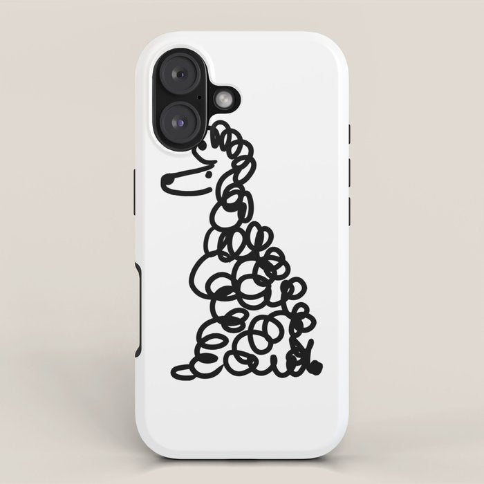 Poodle iPhone Case Gallery Image 1