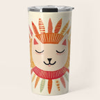 Happy Cat Happy Life Travel Mug Gallery Image 1