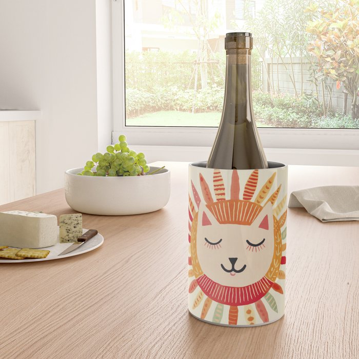 Happy Cat Happy Life Wine Chiller Gallery Image 4