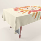 Happy Cat Happy Life Tablecloth Gallery Image 1