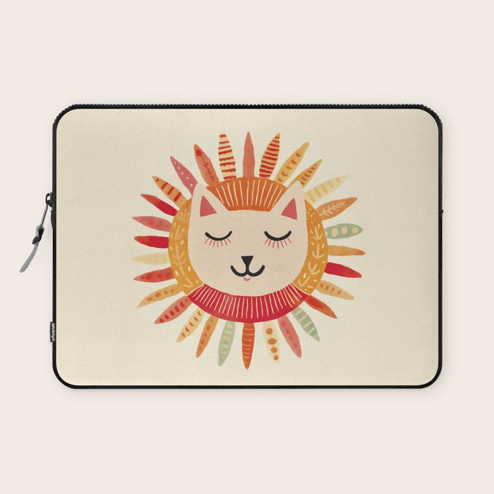 Happy Cat Happy Life Laptop Sleeve Gallery Image 1