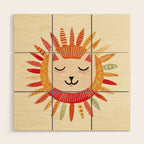Happy Cat Happy Life Wood Wall Art Gallery Image 1