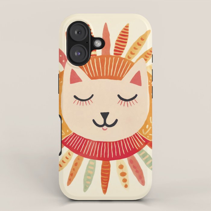 Happy Cat Happy Life iPhone Case Gallery Image 1