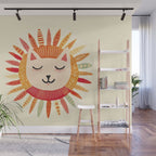 Happy Cat Happy Life Wall Mural Gallery Image 1