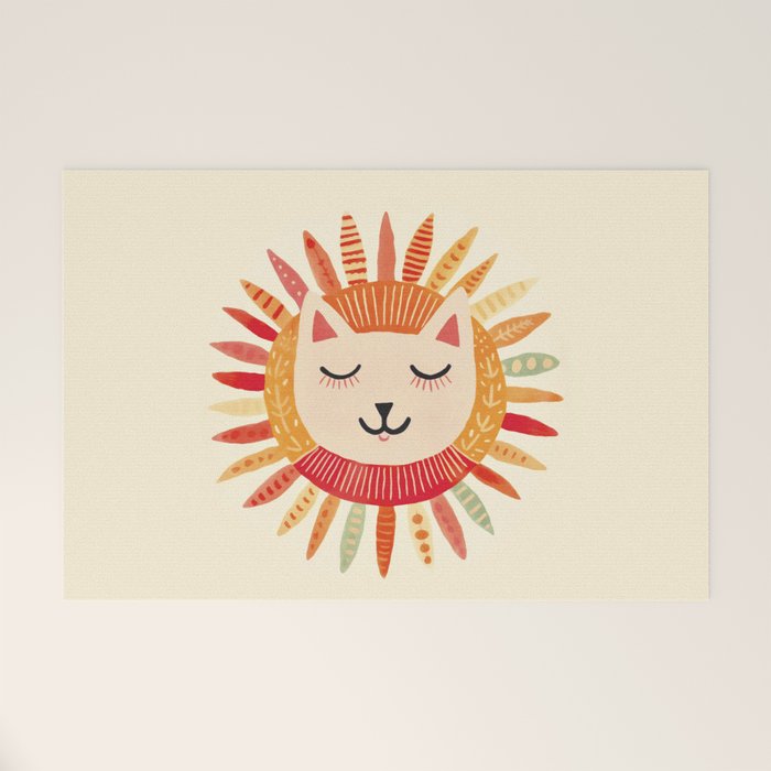 Happy Cat Happy Life Welcome Mat Gallery Image 1