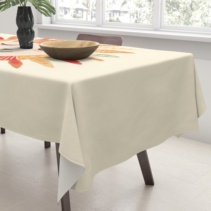 Happy Cat Happy Life Tablecloth Gallery Image 3