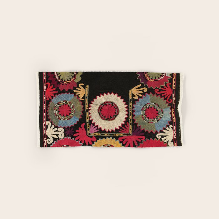 Lakai Uzbekistan Embroidery Print Bath Towel Gallery Image 1